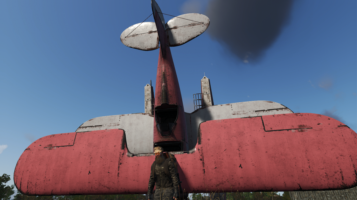 Neuer Name für unseren Flieger - Rote Rakete --- Flieger hat mit 100% überlebt