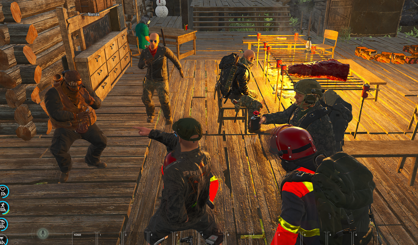 Party am Leutturm der Monkeys 1