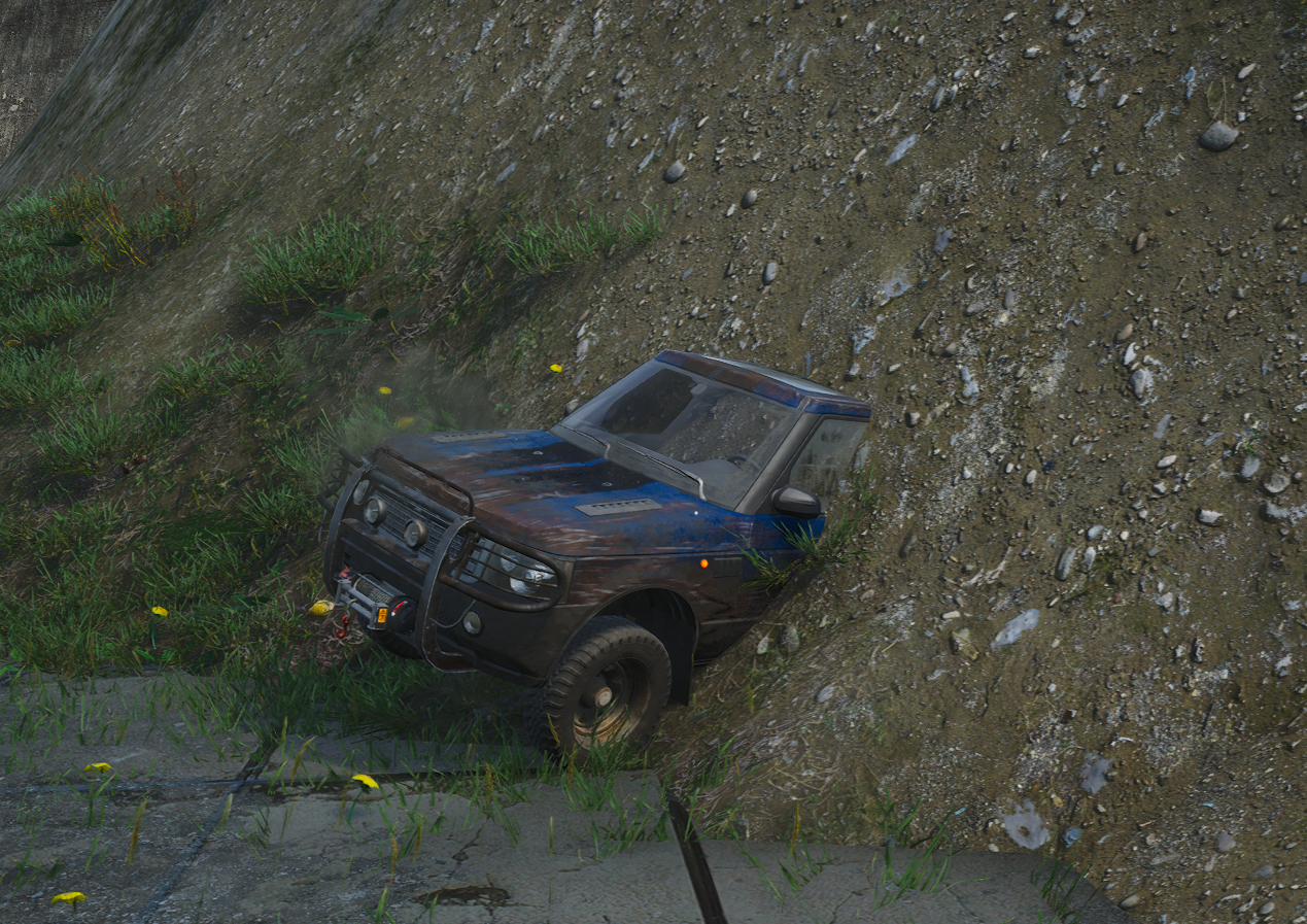 Auto steckt im Schlamm fest😭😭