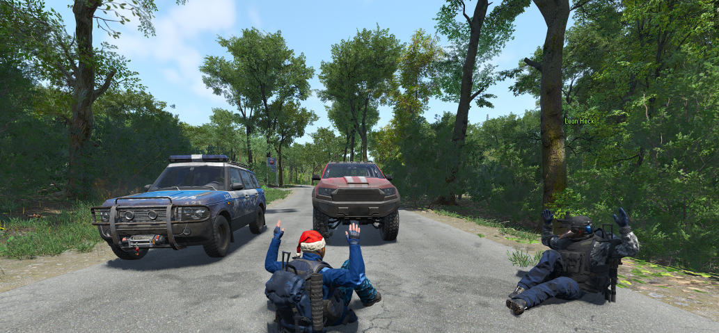 Aktivisten auf der Straße