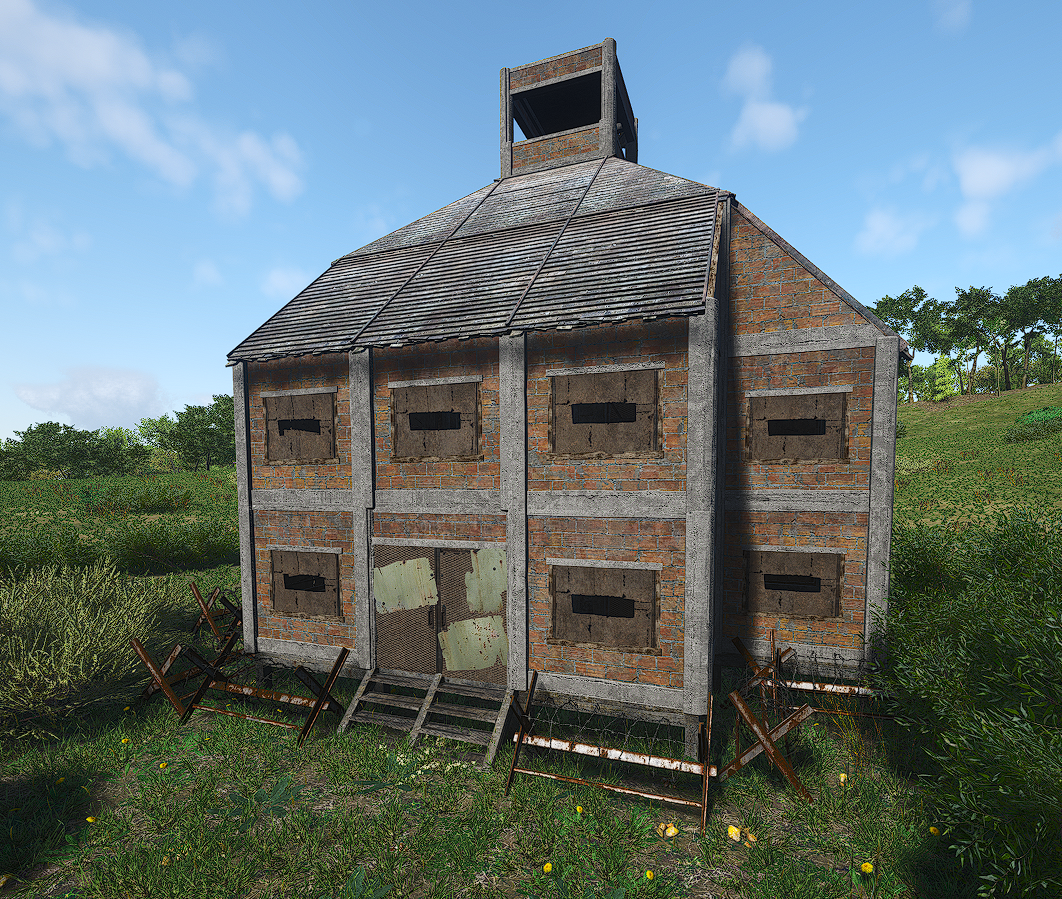 Fort Knox kleines Gefängnis 11 Zellen im  Erdgeschoß und auf der ersten Etage 12 Zellen