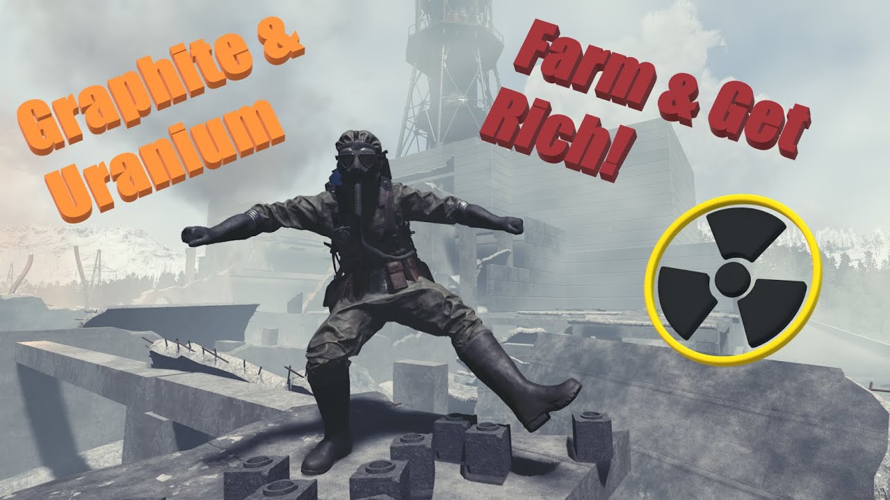 SCUM: Best Way to Farm Graphite & Uranium