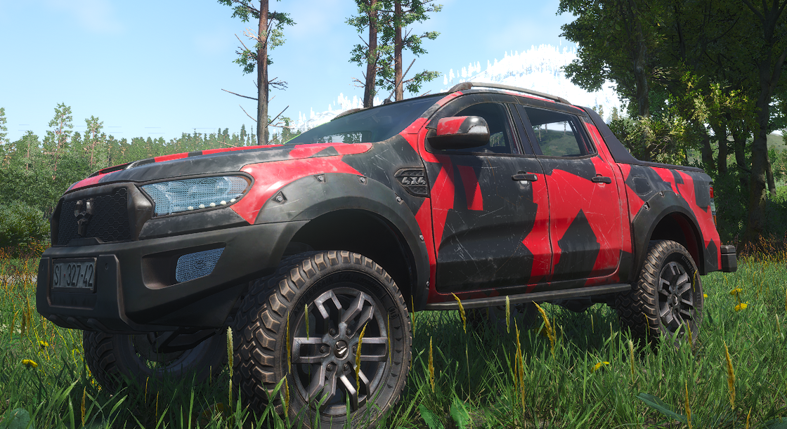 Ranger Fire Red Splinter Edition