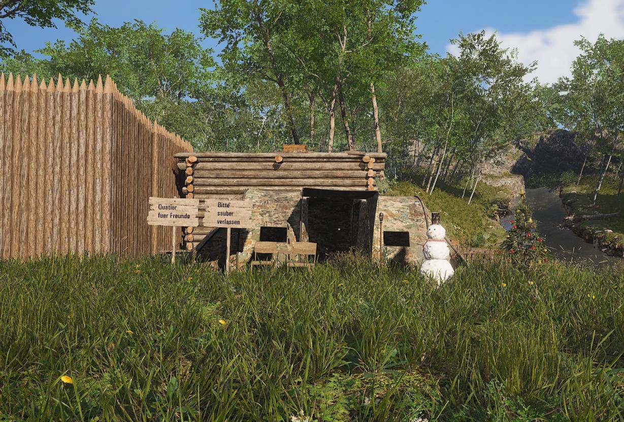 Für Freunde, Obdachlose und jene die Schutz bedürfen.