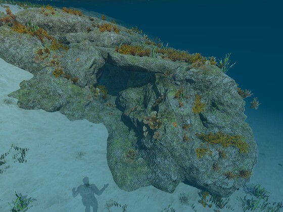 Unterwasserhöhle B4