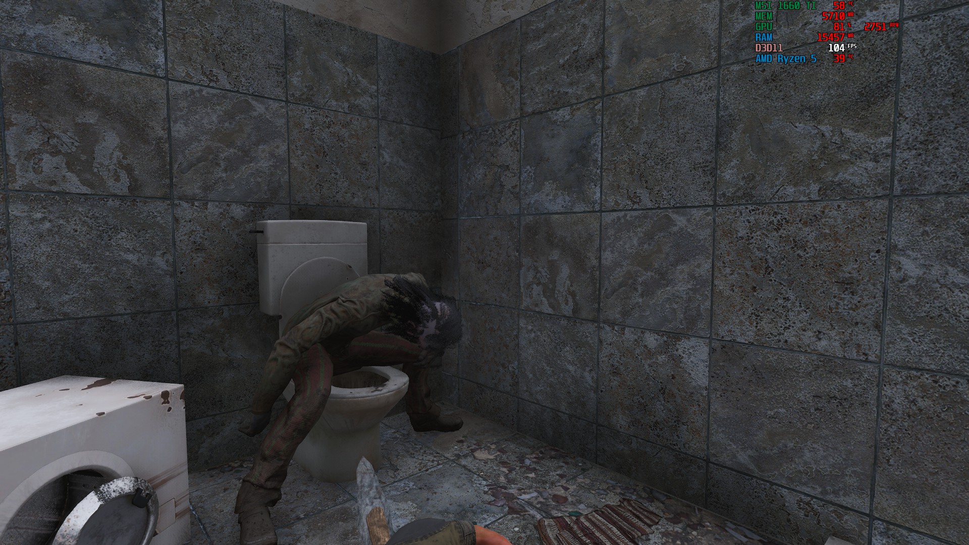 Puppet auf dem Pot....