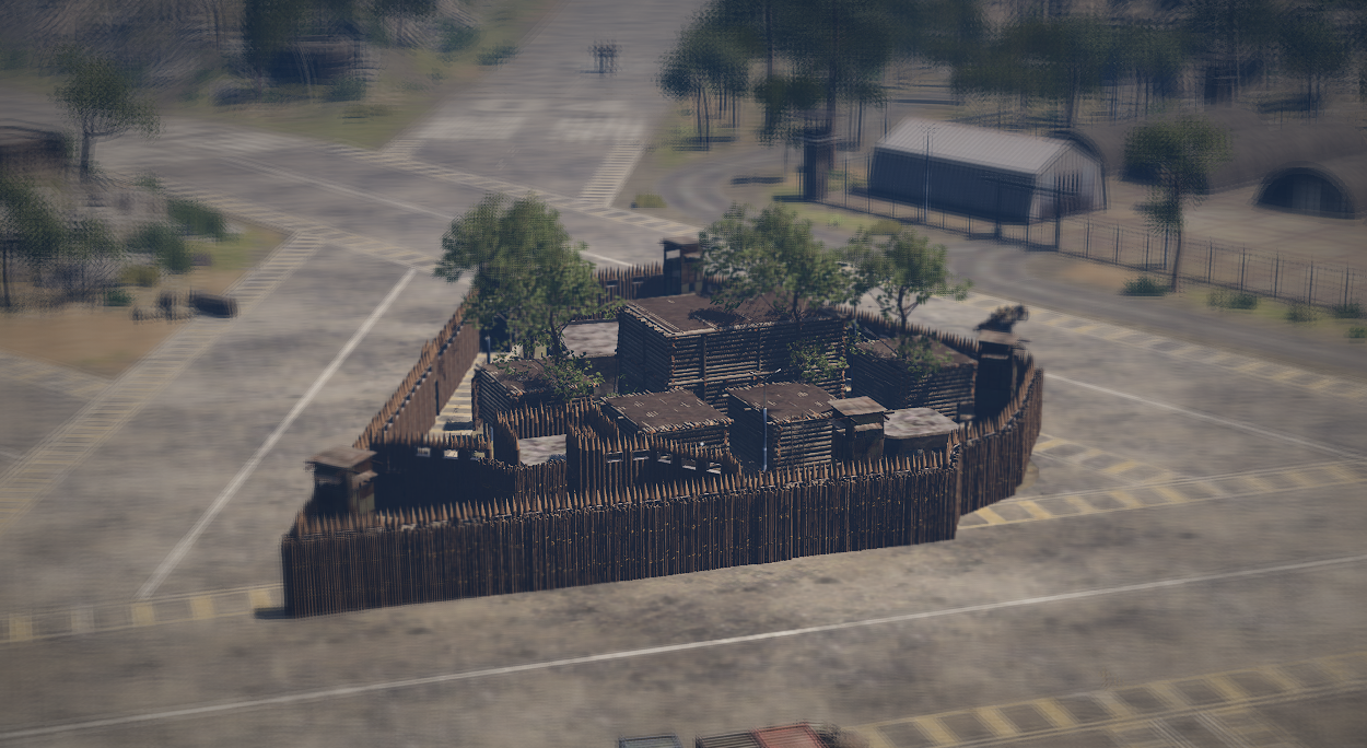 Kleines (fast) sicheres Dorf. :P