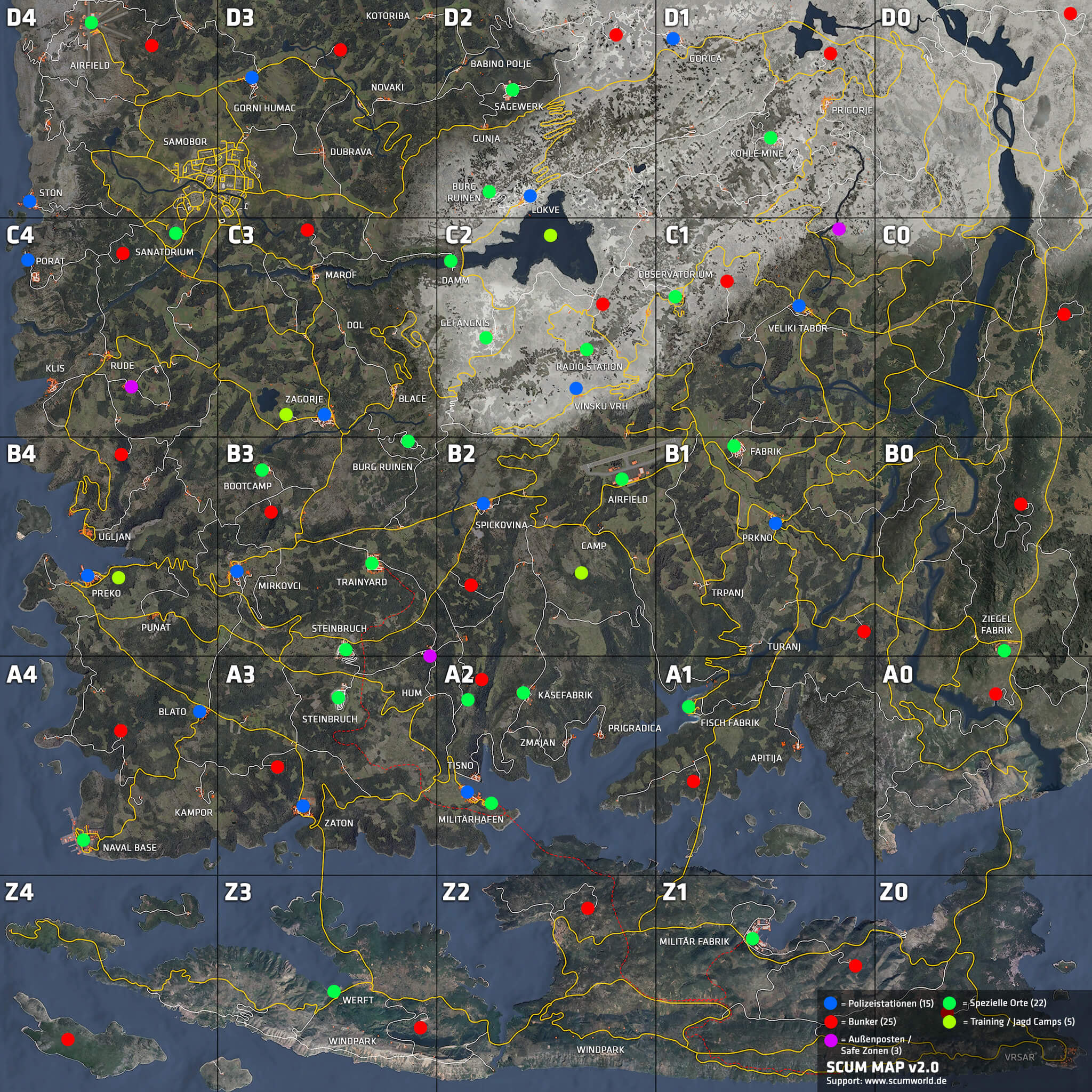 military bases scum map